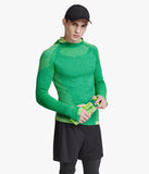 Seamless Hooded Running Shirt