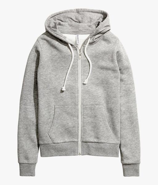 Hooded Sweatshirt Jacket